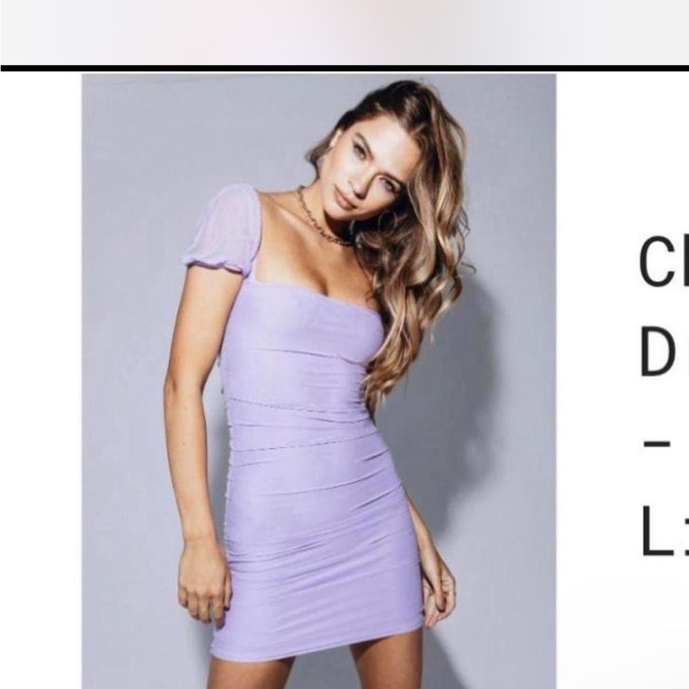 Princess Polly Light Purple Mini Dress